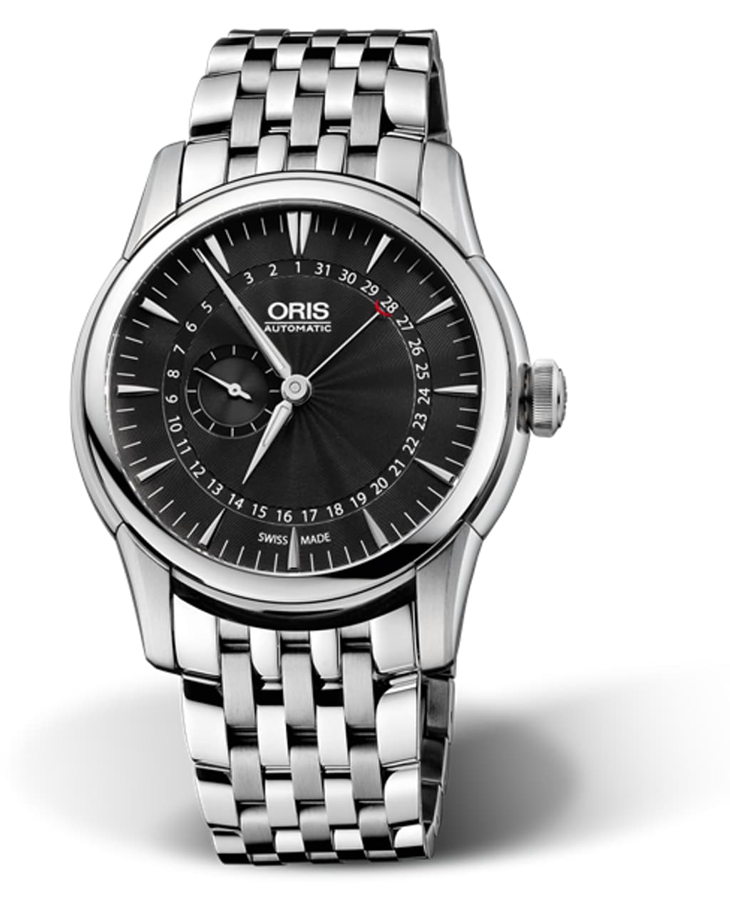 Oris artelier small second pointer day sales
